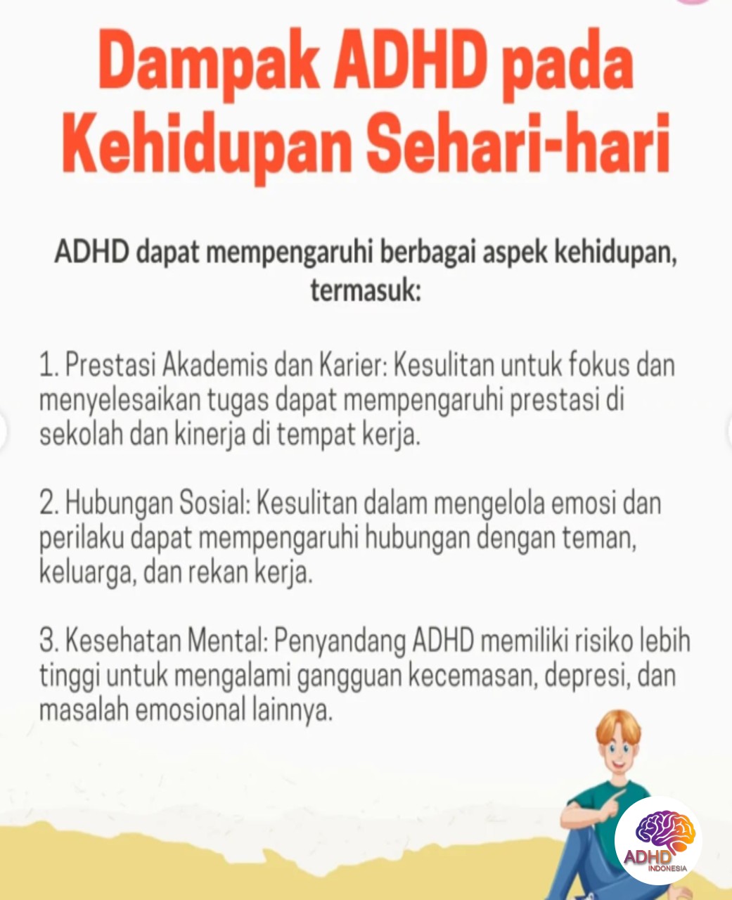 ADHD dan Hubungan Sosial Anak di Lingkungan Sekolah di Kabupaten Kepulauan Talaud