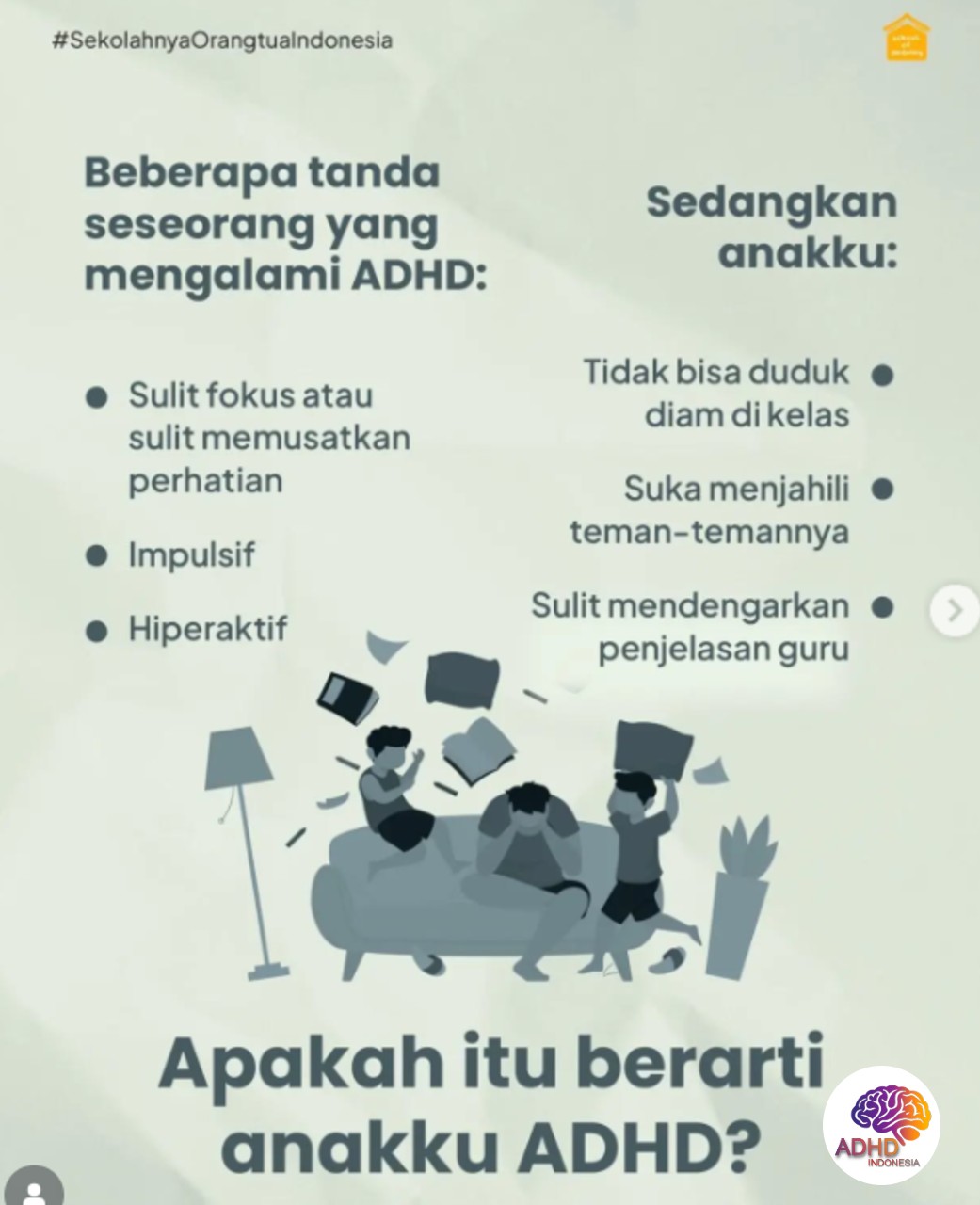 Ciri dan Gejala ADHD pada Anak Usia Dini di Kabupaten Kepulauan Talaud