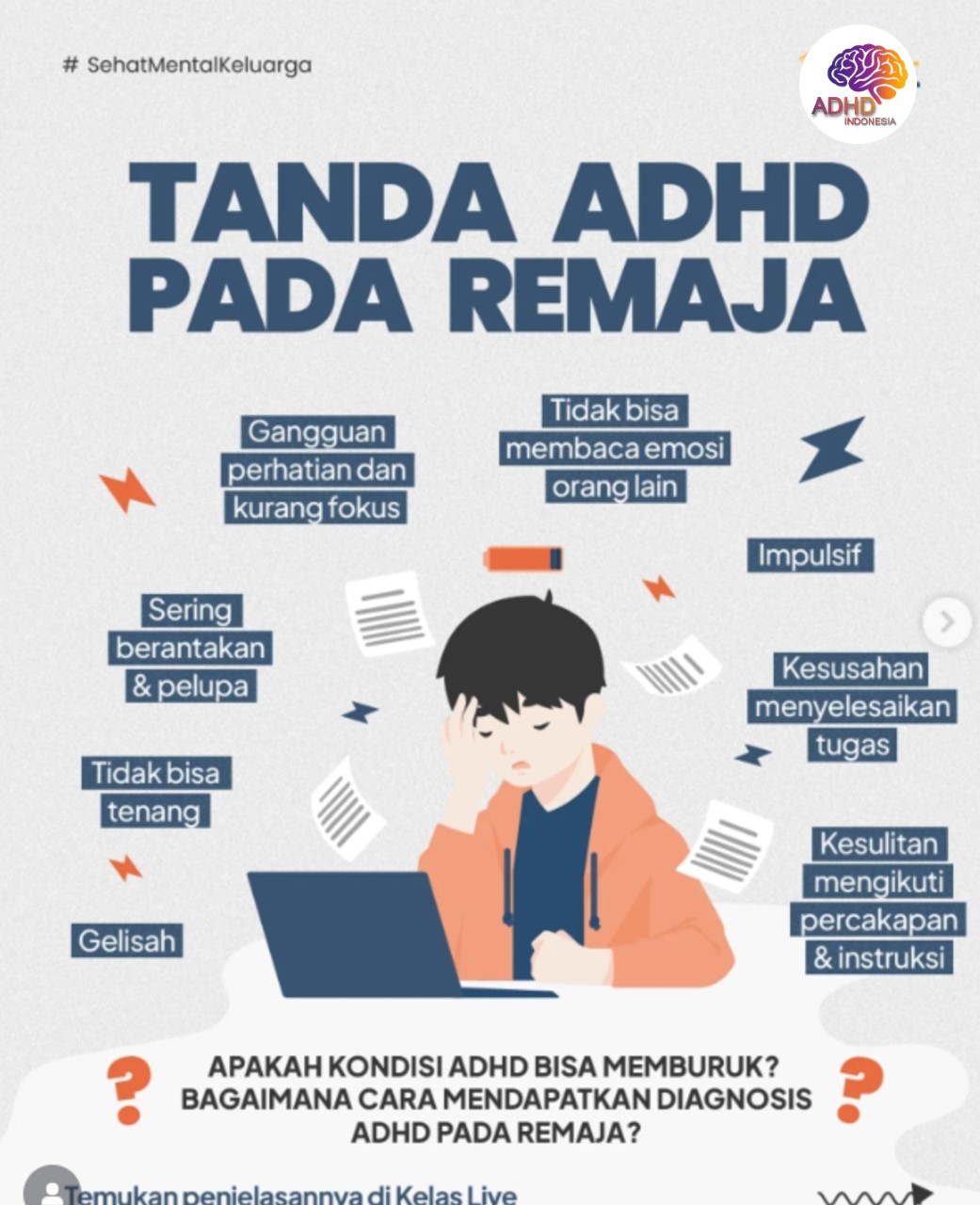 Screening ADHD Non-Diagnostik: Edukasi Awal bagi Orang Tua di Kabupaten Kepulauan Talaud