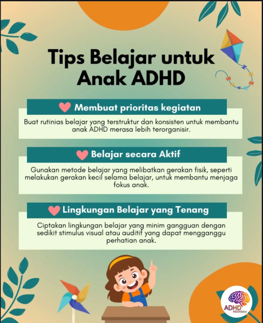 Strategi Belajar yang Cocok untuk Anak ADHD di Kabupaten Kepulauan Talaud